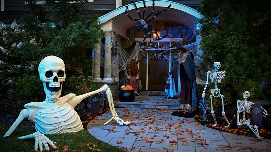 skeleton decoration