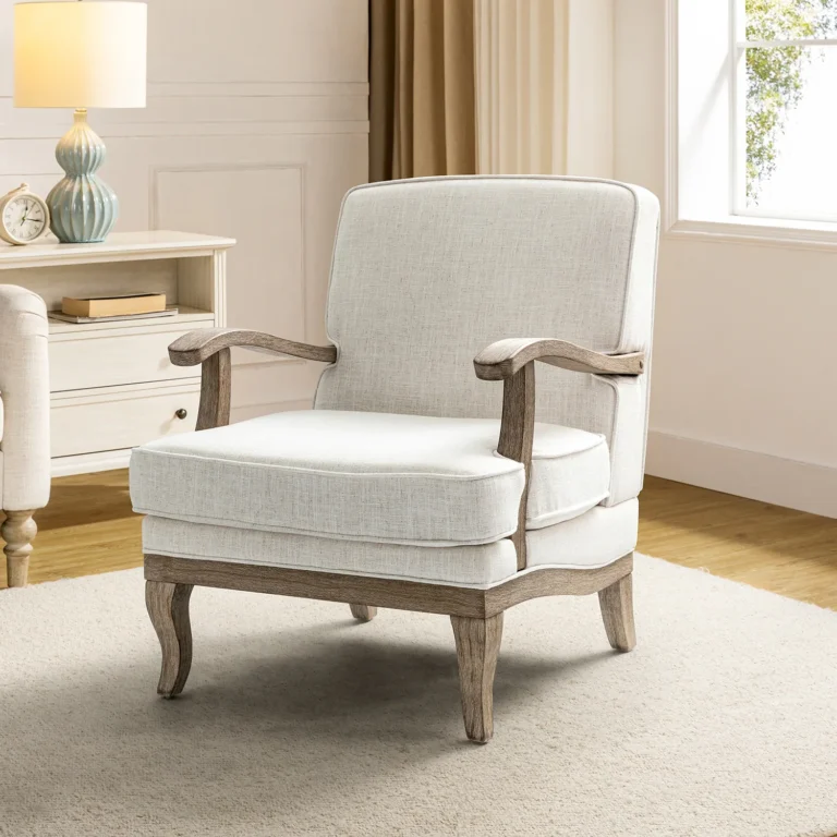 farmhouse accent chair